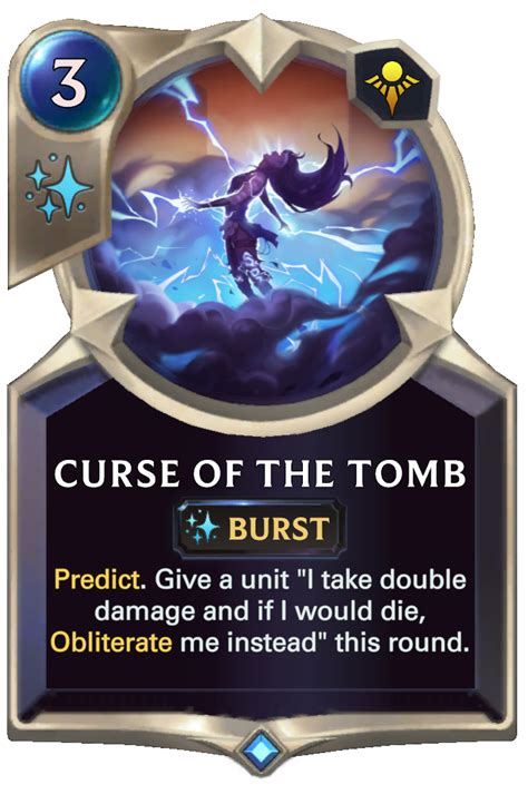 Curse of the tomb lor